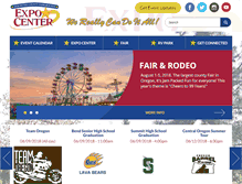 Tablet Screenshot of expo.deschutes.org